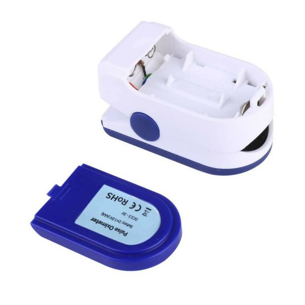 Pulse Oximeter Blood Oxygen Saturation SpO2 Meter PR Fingertip Oxymeter UK